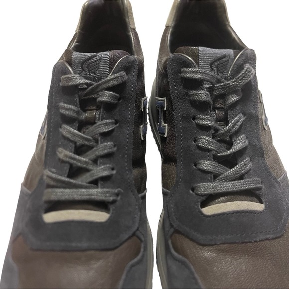 Hogan Men’s Grey and Brown leather Sneakers main image 5